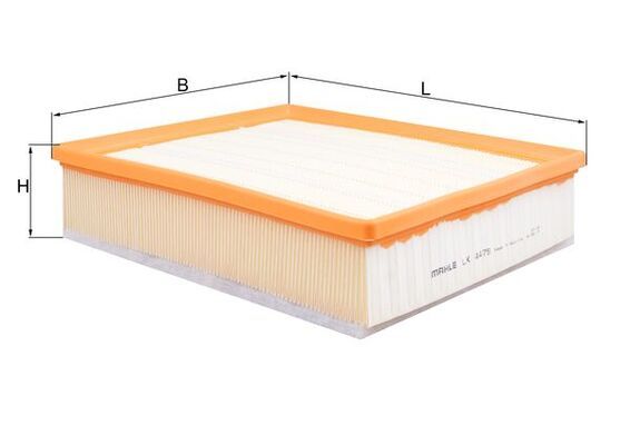 Mahle LX4479 Air Filter - 1
