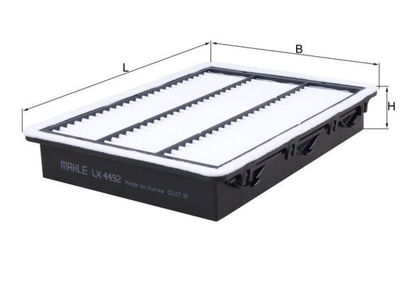 Mahle LX4492 Air Filter - 1
