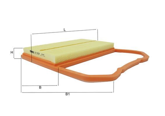 Mahle LX4632 Air Filter - 1