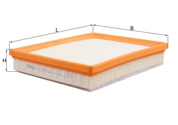 Mahle LX4729 Air Filter - 1