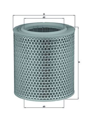 Mahle LX478/1 Air Filter - 1