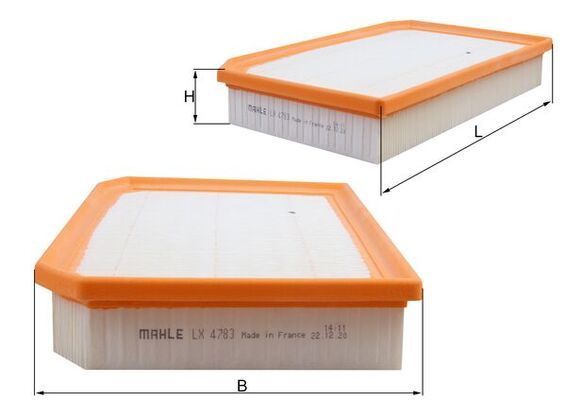Mahle LX4783 Air Filter - 1