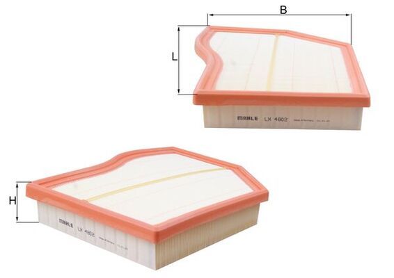 Mahle LX4802 Air Filter - 1