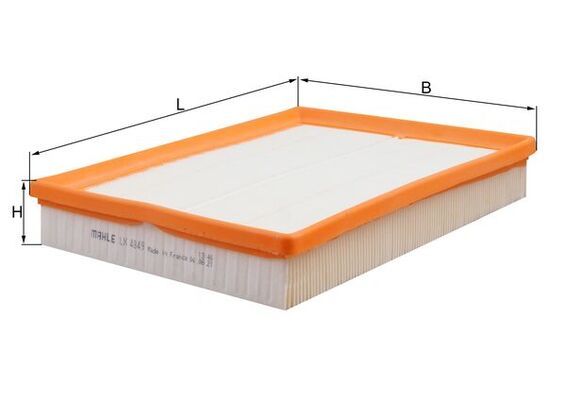 Mahle LX4849 Air Filter - 1
