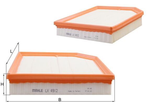 Mahle LX4912 Air Filter - 1