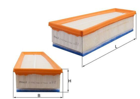 Mahle LX4942 Air Filter - 1