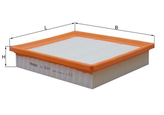 Mahle LX5207 Air Filter - 1