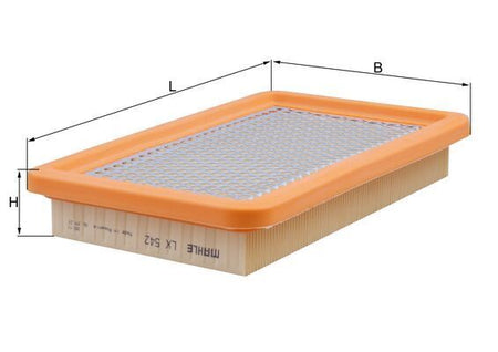 Mahle LX542 Air Filter - 1