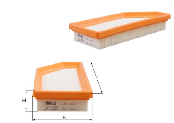 Mahle LX5595 Air Filter - 1