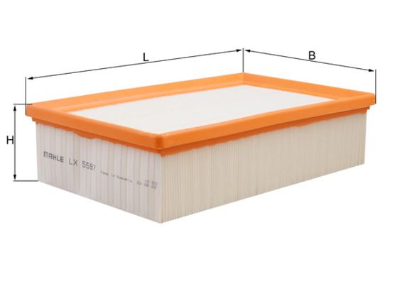 Mahle LX5597 Air Filter - 1
