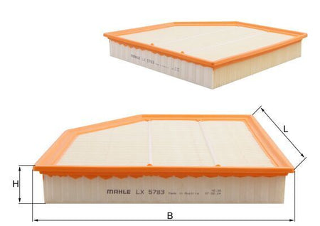 Mahle LX5783 Air Filter - 1