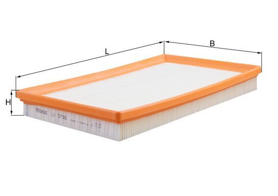 Mahle LX5798 Air Filter - 1