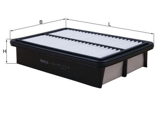 Mahle LX5800 Air Filter - 1