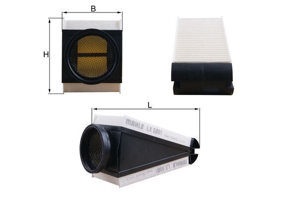 Mahle LX5861 Air Filter - 1