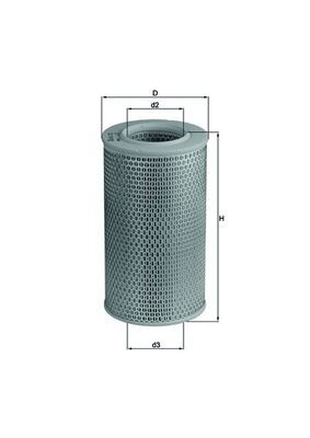 Mahle LX611 Air Filter - 1