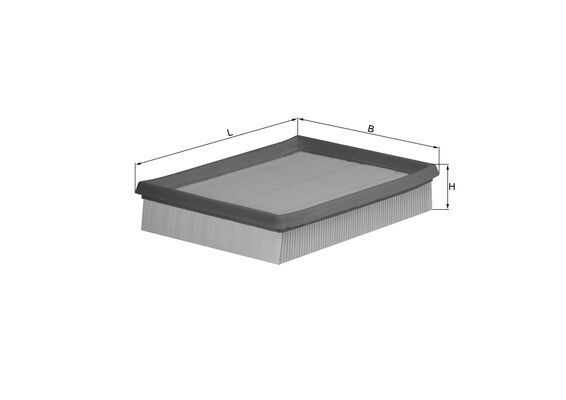 Mahle LX643 Air Filter - 1