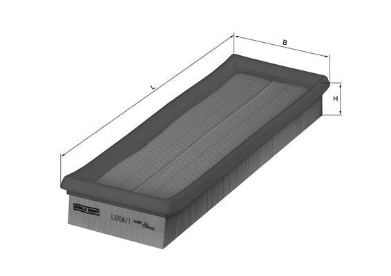 Mahle LX704/1 Air Filter - 1