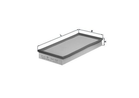 Mahle LX726 Air Filter - 1