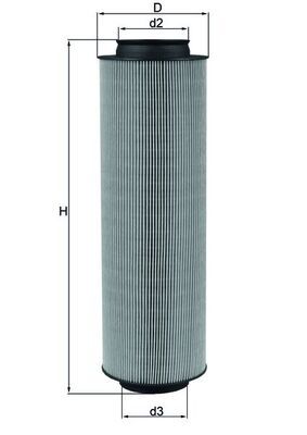 Mahle LX791 Air Filter - 1
