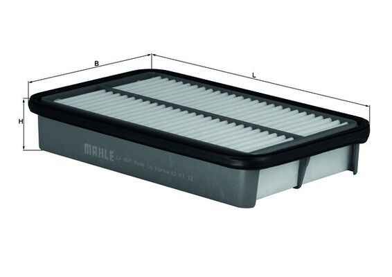 Mahle LX807 Air Filter - 1