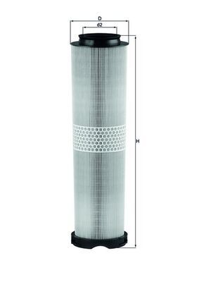 Mahle LX816/4 Air Filter - 1