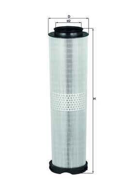 Mahle LX816/5 Air Filter - 1