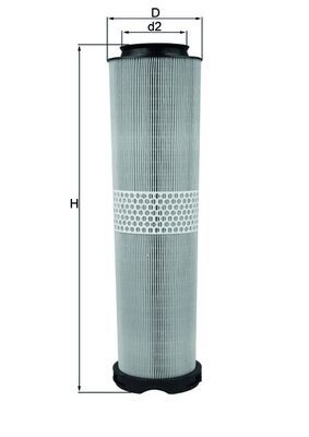 Mahle LX816/6 Air Filter - 1