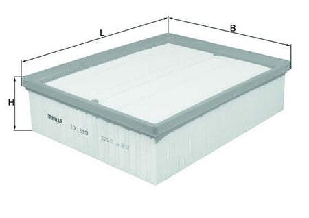 Mahle LX819 Air Filter - 1
