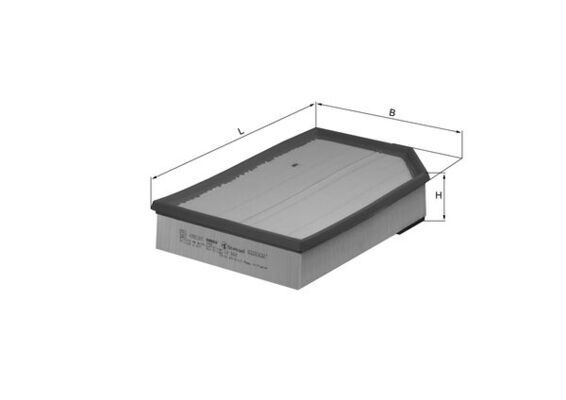 Mahle LX868 Air Filter - 1