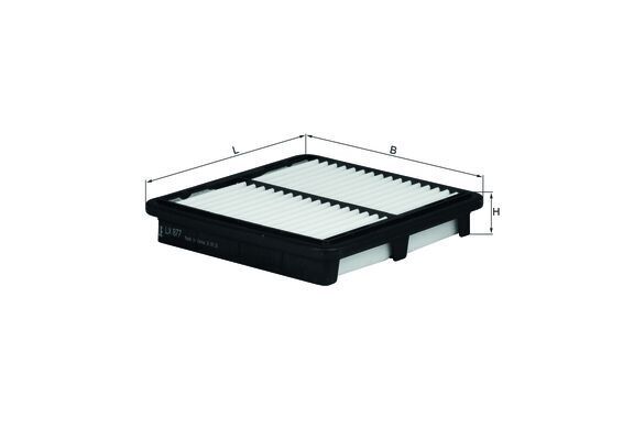 Mahle LX877 Air Filter - 1
