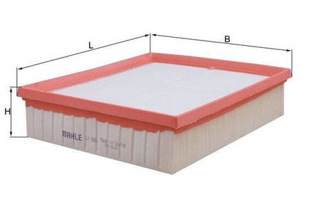 Mahle LX886 Air Filter - 1