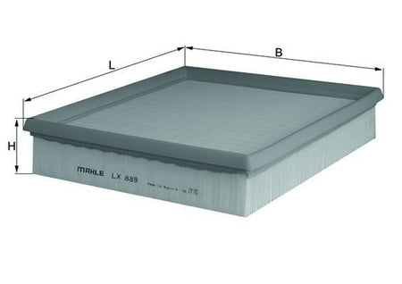 Mahle LX889 Air Filter - 1