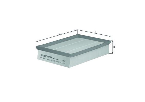 Mahle LX935 Air Filter - 1