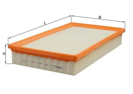 Mahle LX942 Air Filter - 1