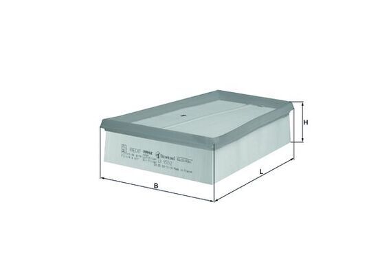 Mahle LX957/2 Air Filter - 1