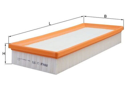Mahle LX978 Air Filter - 1
