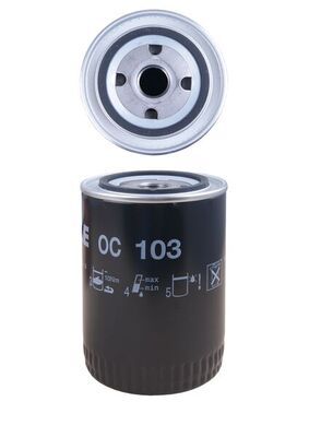 Mahle OC103 Oil Filter - 2