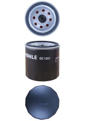 Mahle OC1051 Oil Filter - 2
