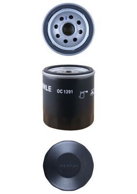 Mahle OC1291 Oil Filter - 2