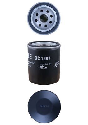 Mahle OC1397 Oil Filter - 2