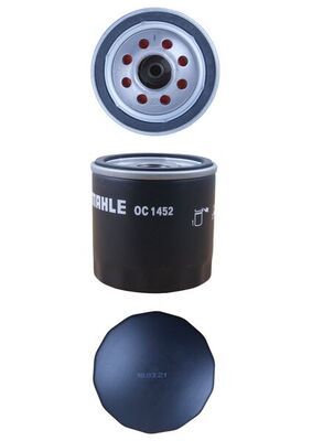 Mahle OC1452 Oil Filter - 2