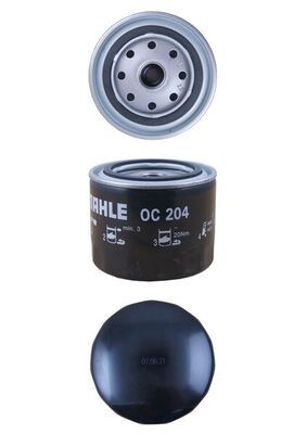 Mahle OC204 Oil Filter - 2