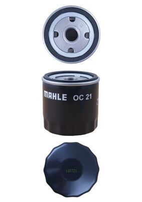 Mahle OC21 Oil Filter - 2