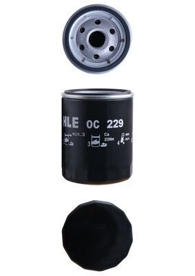 Mahle OC229 Oil Filter - 2