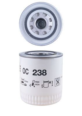 Mahle OC238 Oil Filter - 2