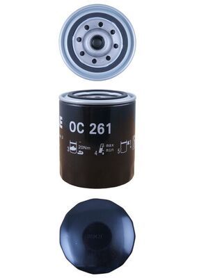 Mahle OC261 Oil Filter - 2