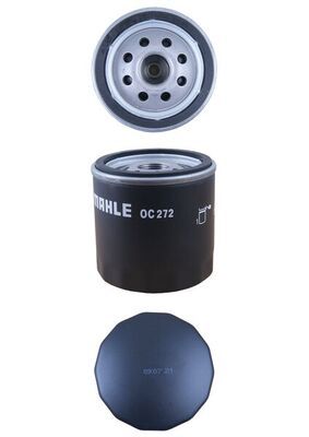 Mahle OC272 Oil Filter - 2