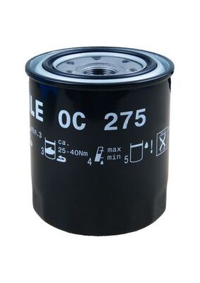 Mahle OC275 Oil Filter - 2