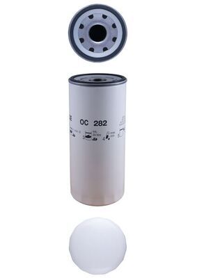 Mahle OC282 Oil Filter - 2