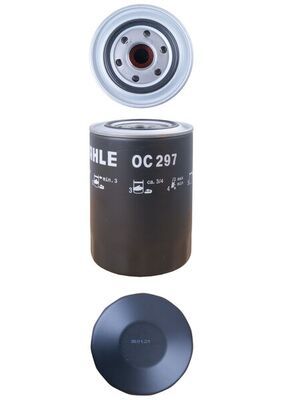 Mahle OC297 Oil Filter - 2
